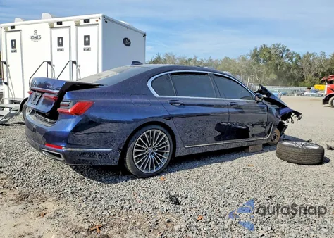 2021 BMW 740 I from USA, damaged, VIN WBA7T2C04MCG08492